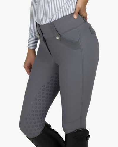 Harmaat Ratsastushousut Karen Antracite Breeches PS of Sweden