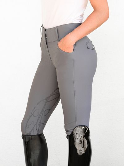Harmaat Ratsastushousut Zoe Charcoal Breeches PS of Sweden