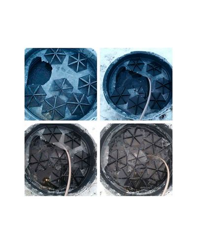 Hexa-Cover -kelluvat laatat 10 kpl