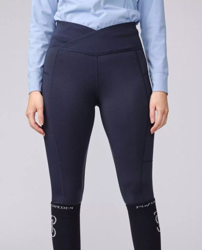 Navy ratsastushousut Jocelyn Riding Tights PS of Sweden