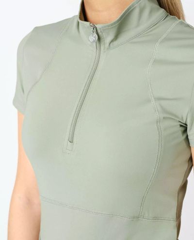 Khaki Green T-Paita Adele Base Layer