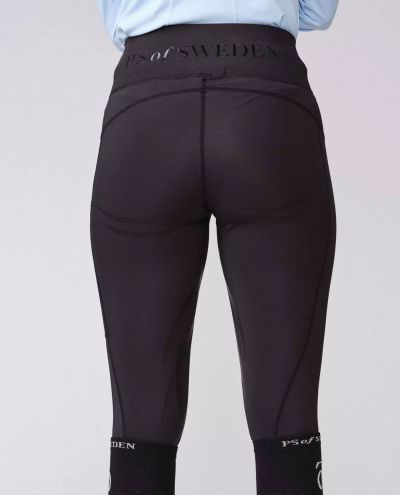 Mustat ratsastushousut Jocelyn Black Riding Tights PS of Sweden