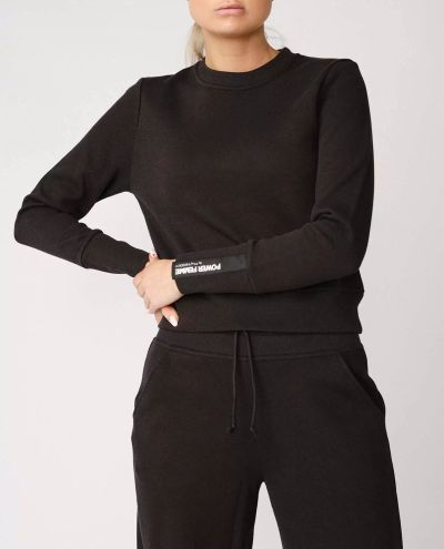 Musta Paita Black Rib Sweater Lykke