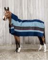 Heavy Fleece Loimi Square Stripes 210x200cm (Navy/Grey)