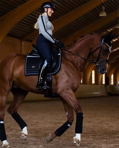Sportive Luminous Black Kouluhuopa (Full)