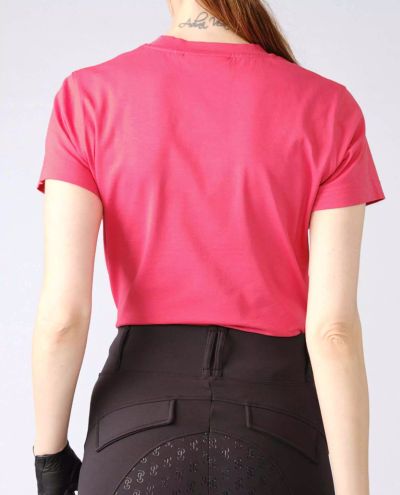 Berry Pink T-paita Signe S/S Cotton