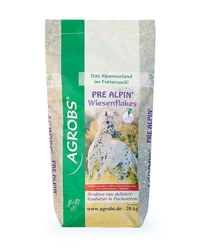 Heinälastu (20kg päiväystuote) Pre Alpin Wiesenflakes Agrobs