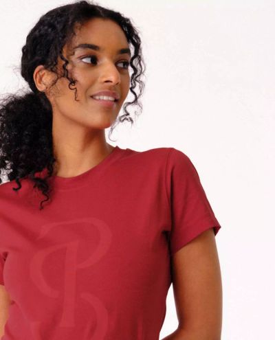 Chili Red puuvilla T-paita Signe S/S Cotton