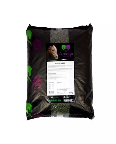 Niittyheinäpelletti (15kg) Græspiller Amequ