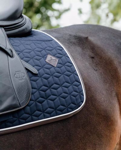 Skin Friendly Kouluhuopa (Full) Star Quilting Navy