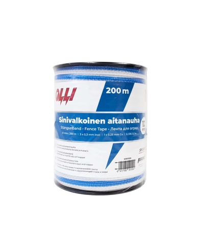Olli Sinivalkoinen aitanauha 12mm/200m