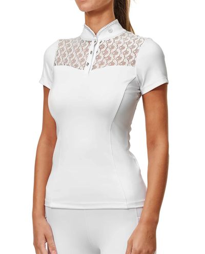 Kisapaita Crystal Champion Top Short Sleeve White 