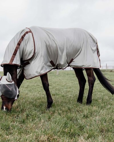 Kärpäsloimi Mesh fly rug classic silver