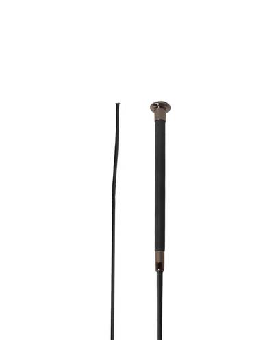 Kouluraippa Guidance, keinonahkakahva, musta 100cm Velari