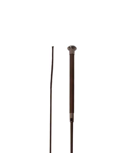 Kouluraippa Guidance, keinonahkakahva, ruskea 100cm Velari