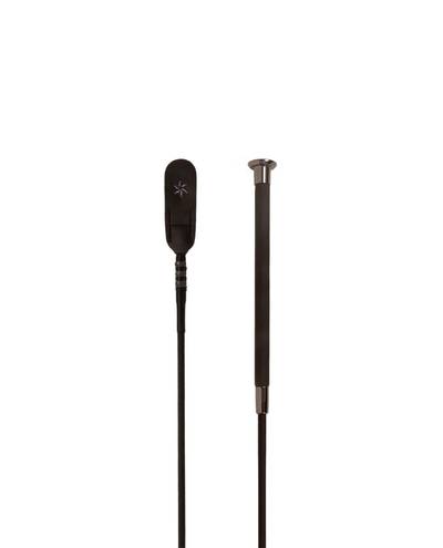 Kouluraippa Guidance, keinonahkakahva, musta 120 cm Velari