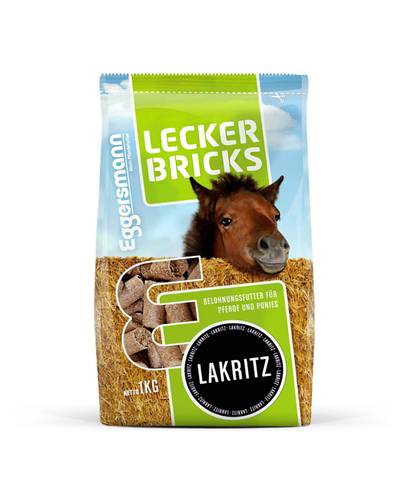 Lecker Bricks Lakritz (1kg) Eggersmann Lecker Bricks Lakritz (1kg) Eggersmann