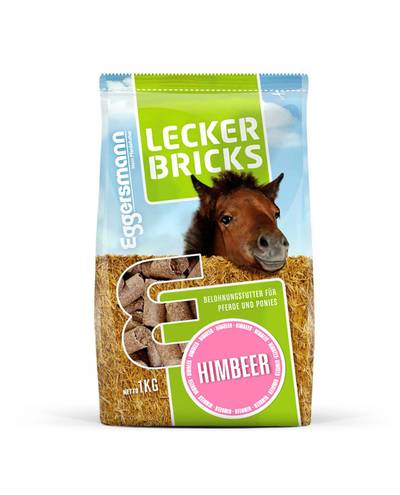 Lecker Bricks Himbeer (1kg) Eggersmann Lecker Bricks Himbeer (1kg) Eggersmann
