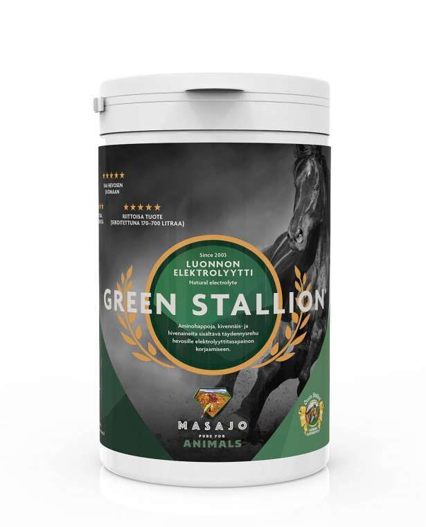 Green Stallion luonnonelektrolyytti 700g